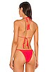 view 3 of 4 The Montenegro Bikini Top in Electric Kiss