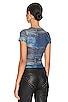 view 3 of 4 티셔츠 in Denim Print