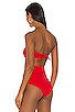 view 3 of 4 Abigail Bikini Top in Red Coat