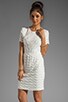 view 1 of 6 Scallop Tier Lace Dress in Marshmallow