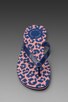 Rita the Cheetah Rubber Print Flip Flop, view 5 of 5, click to view large image.