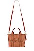 view 5 of 6 The Leather Mini Tote Bag in Argan Oil