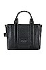 view 2 of 6 The Leather Mini Tote Bag in Black