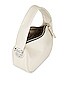 view 4 of 5 The Pushlock Mini Hobo Bag in Cloud White