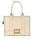 view 2 of 4 The Colorblock Large Tote Bag in Beige Multi