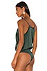 Cami Wrap Bodysuit, view 4 of 5, click to view large image.