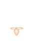 view 3 of 3 Teardrop Stacking Ring in Moonstone & Gold