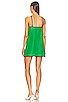 view 3 of 3 Cross Strap Cutout Mini Dress in Kelly Green