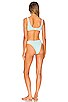 view 3 of 3 Anna High-Cut Bikini Set in Aqua