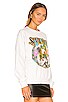view 2 of 4 Stevie Nicks Crewneck Sweatshirt in Off White
