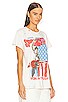 view 2 of 4 Bruce Springsteen Destroyed Tee in Off White