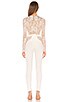 view 3 of 3 x REVOLVE Julian Jumpsuit in Ivory
