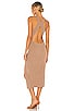 view 4 of 5 x REVOLVE Variegated Rib Bodycon Dress in Taupe