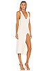 view 3 of 4 x REVOLVE Variegated Rib Bodycon Dress in Ivory