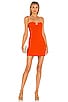 view 1 of 3 x REVOLVE Noelle Mini Dress in Red Orange