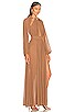 view 2 of 5 x REVOLVE Broadway Gown in Brown & Gold