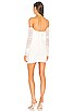 view 3 of 3 x REVOLVE Paola Mini Dress in White