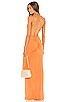 view 3 of 3 x REVOLVE Addison Maxi Dress in Tangerine