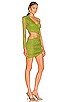 view 2 of 5 x REVOLVE Vivienne Mini Dress in Green Croc