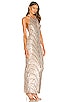 view 2 of 4 x REVOLVE Coreen Gown in Champagne & Black