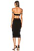 view 4 of 4 x REVOLVE Naomi Cut out Knit Midi Dress in Black