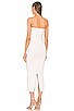 view 3 of 3 x REVOLVE Erin Midi Dress in White