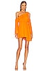 view 1 of 3 x REVOLVE Everett Mini Dress in Orange