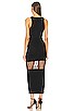 view 3 of 3 x REVOLVE Nicola Mixed Crochet Maxi Dress in Black