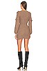 view 3 of 3 x REVOLVE Malina Deep V Neck Knit Dress in Taupe