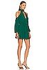 view 2 of 3 x REVOLVE Jill Mini Dress in Emerald