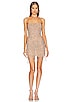 view 1 of 4 x REVOLVE Kareena Embellished Mini Dress in Nude