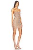 view 2 of 4 x REVOLVE Kareena Embellished Mini Dress in Nude