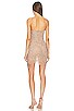 view 3 of 4 x REVOLVE Kareena Embellished Mini Dress in Nude