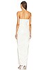 view 4 of 4 VESTIDO LARGO JAKE in Optic White
