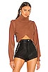 view 1 of 4 x REVOLVE Fresia Sweater in Caramel Brown