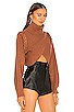 view 2 of 4 x REVOLVE Fresia Sweater in Caramel Brown