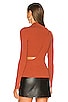 view 3 of 4 x REVOLVE Soraya Sweater in Rust
