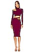 view 5 of 5 X REVOLVE Annalisa Sweater with Cutouts in Dark Raspberry