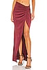 view 1 of 4 x REVOLVE Leah Maxi Skirt in Maroon