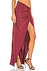 view 2 of 4 x REVOLVE Leah Maxi Skirt in Maroon