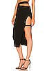 view 3 of 5 Ismane Knit Midi Skirt in Black