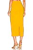 view 3 of 4 x REVOLVE Amira Midi Skirt in Citrus Yellow