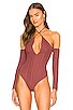 view 2 of 5 x REVOLVE Hattie Bodysuit in Deep Mauve