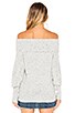 view 4 of 5 Off The Shoulder Puff Sleeve Pullover in Crescent