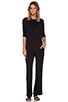 view 1 of 3 Solange 3/4 Sleeve Jumpsuit in Black