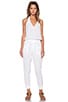view 1 of 3 Twist Strap Jumpsuit in White