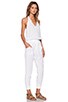 view 2 of 3 Twist Strap Jumpsuit in White