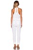 view 3 of 3 Twist Strap Jumpsuit in White