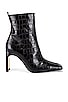 view 1 of 5 Marcelle Bootie in Black Croc