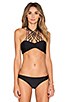 view 1 of 4 Kahala Criss Cross Halter Bandeau in Night